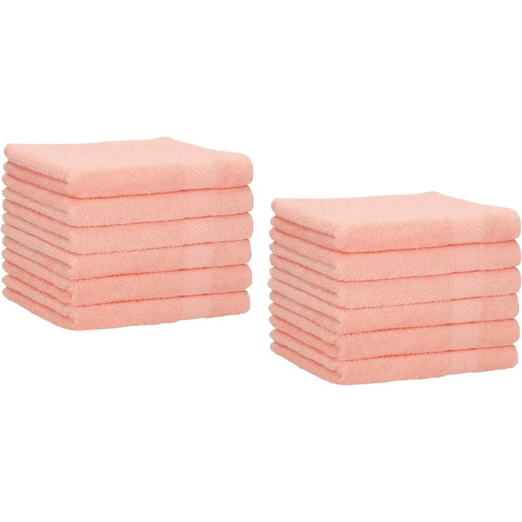 Betz Gästehandtücher 12 Stück Palermo Gästehandtuch Größe 30x50 cm, 100% Baumwolle (12-St)
