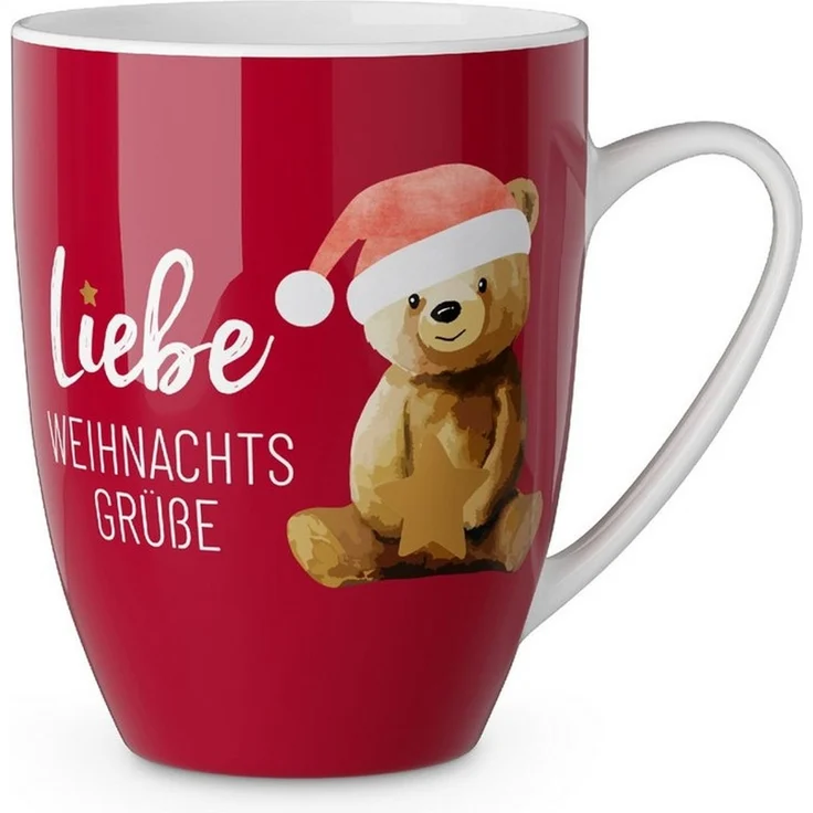 Weihnachtstasse Kaffee Tee Tasse Becher 0,25l Geschenk la vida Bär 9501611