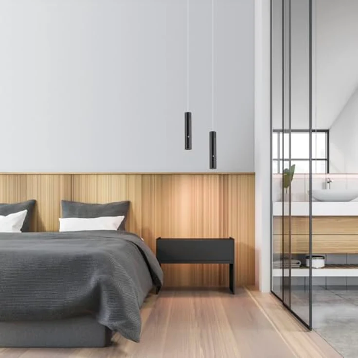 Just Light ATTACH, Pendelleuchte, LED Akku-Pendelleuchte in Weiß, mit USB Ladefunktion, 300 lm, Touchdimmer, 3 Helligkeitsstufen – Bild 2