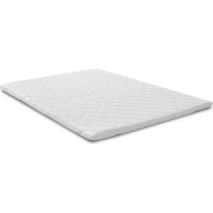 Weicher viskoelastischer Matratzentopper 180 x 200 cm, Höhe 6 cm, mit Memory-Effekt