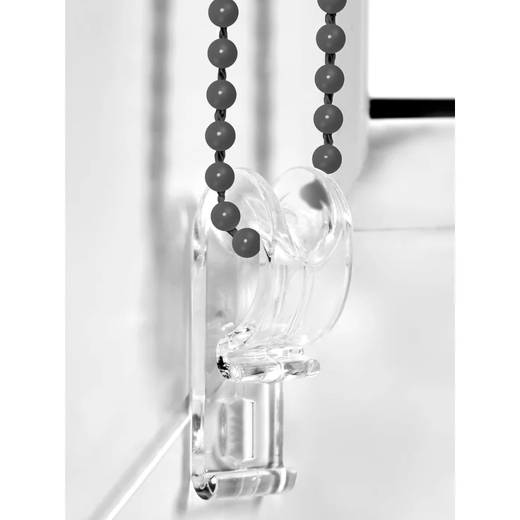 Doppelrollo Klemmfix ohne Bohren 55x150 cm Anthrazit Duo Rollo Klemmrollo Sonnenschutzrollo Fensterrollo für Fenster & Türen Zebrarollo Seitenzugrollo – Bild 4