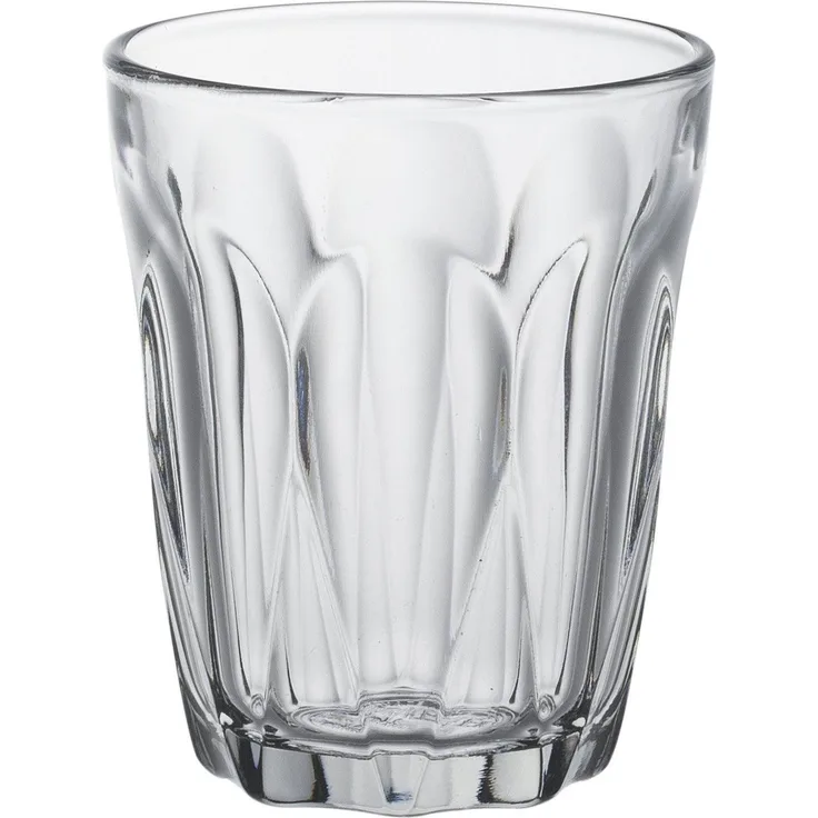 Duralex 1036AB06 Provence Schnapsglas, Shotglas, Stamper, 90 ml, Glas, transparent, 6 Stück