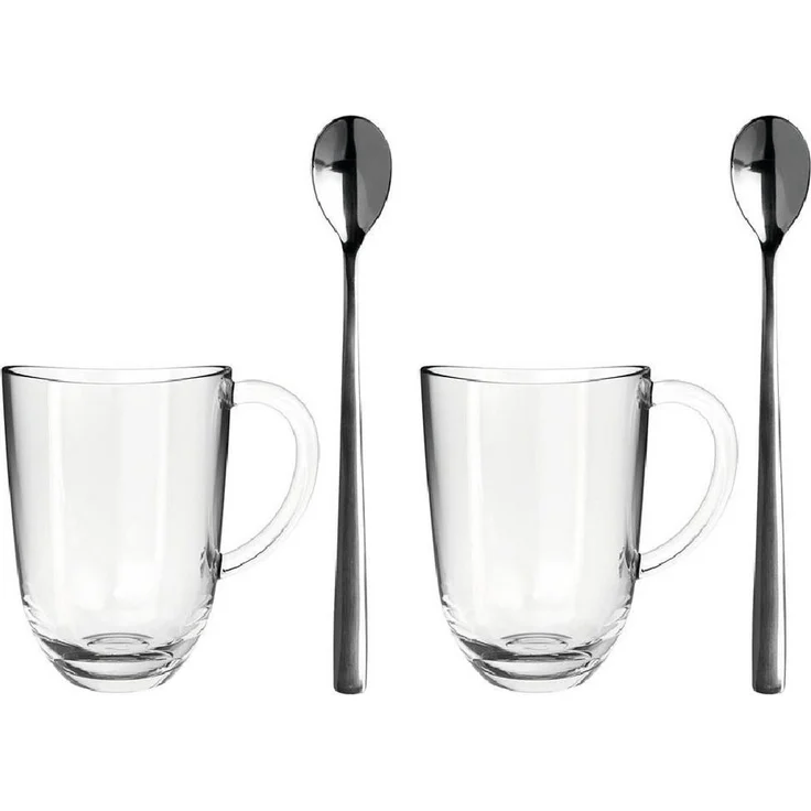 LEONARDO Tasse Leonardo Latte Macchiato Tassen Napoli (4-teilig) – Bild 1