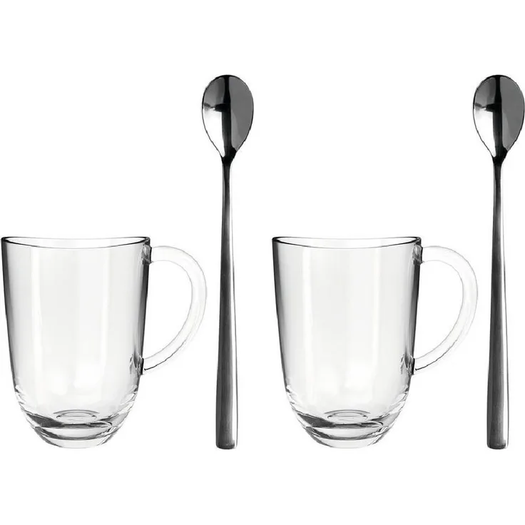 LEONARDO Tasse Leonardo Latte Macchiato Tassen Napoli (4-teilig)
