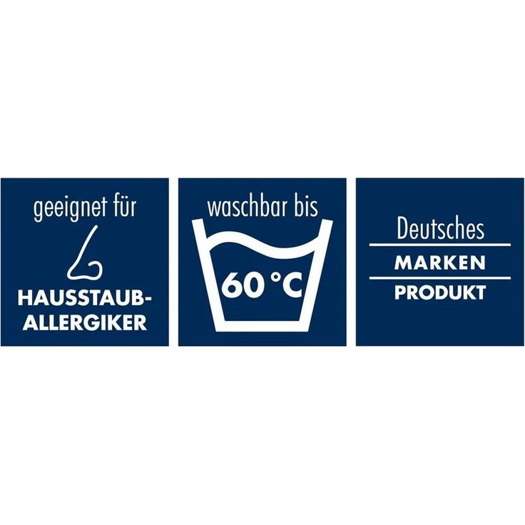 Irisette Baumwollbettdecke Steppbett Maila mit Kapok, Füllung: atmungsaktiv und feuchtigkeitsregulierend, Bezug: weich und hautsympathisch, Hygieneschutz durch Kapok-Fasern, umweltbewusste Schläfer – Bild 3