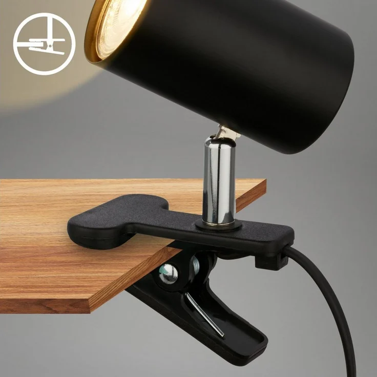 Briloner Leuchten Schreibtischlampe KLEM Tischlampe – Bild 2