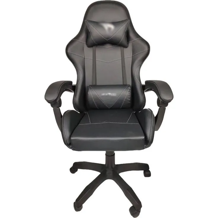 HTI-Living Gaming-Stuhl Gaming Stuhl Kunstleder Schwarz (Stück, 1 St)