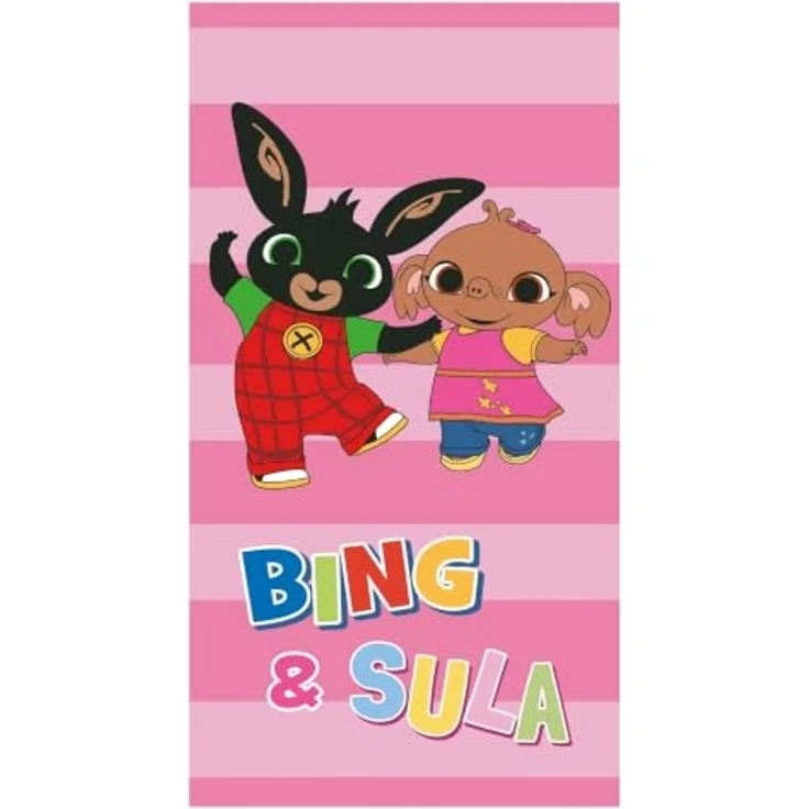 Bing Strandtuch Playing Together aus 100% Baumwolle 70 × 140 cm – Bild 1