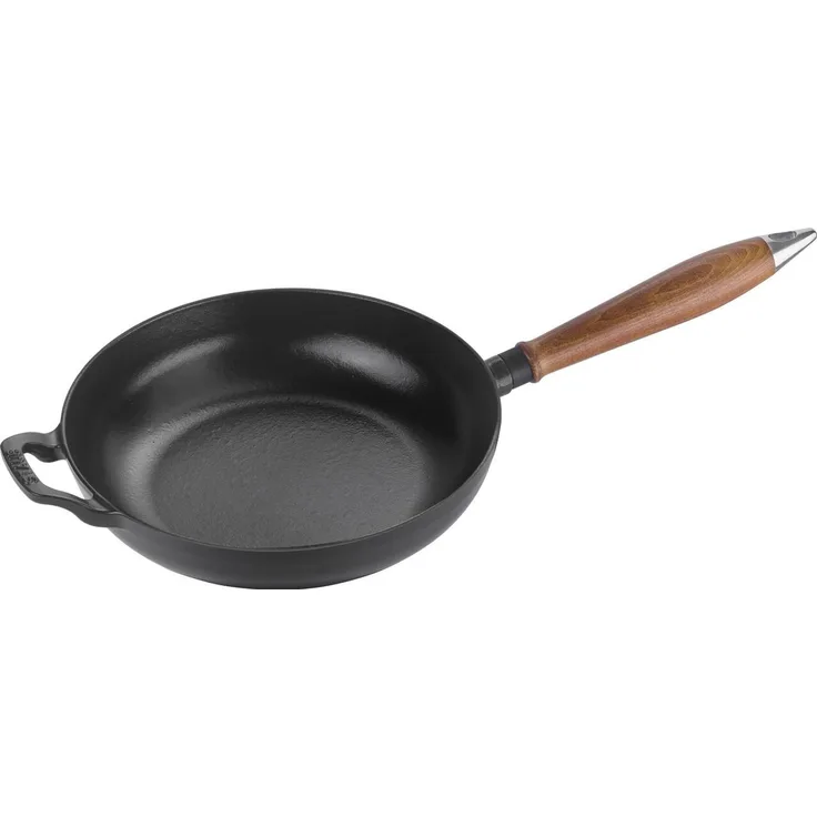 Staub Staub Gusseiserne Bratpfanne mit Holzgriff 24 cm