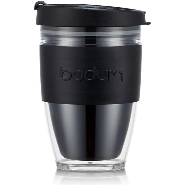 Bodum Reisebecher, doppelwandig, Kunststoff, 0. 25 L