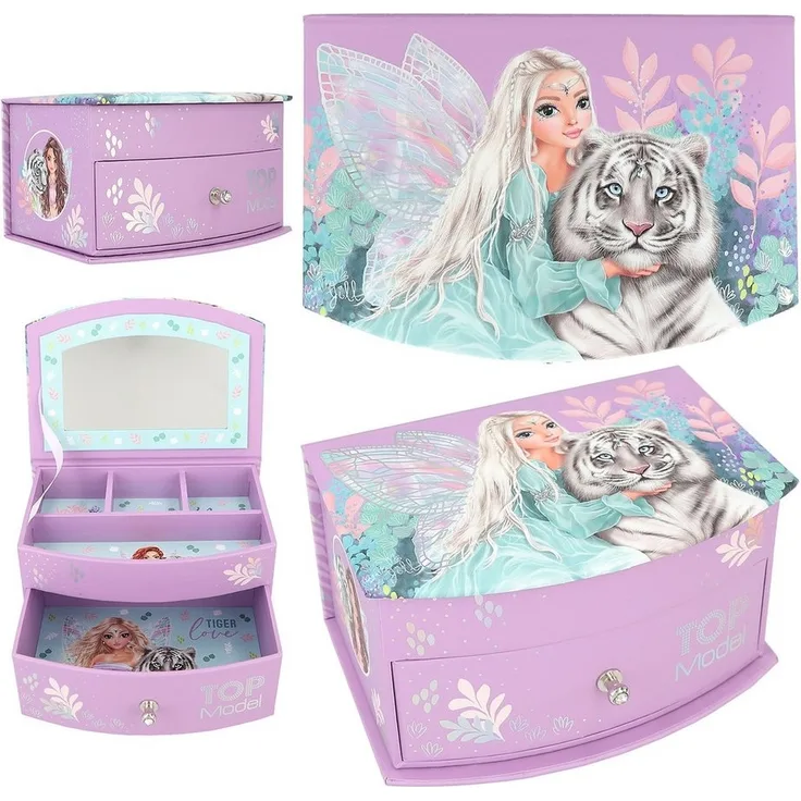 Depesche Schmuckkasten DEPESCHE TOPModel Schmuckkästchen FANTASY TIGER