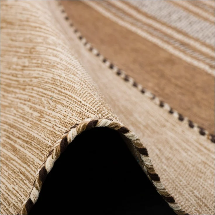 Pergamon Wollteppich Natur Teppich Kelim Navarro, Rechteckig, Höhe: 8 mm – Bild 2