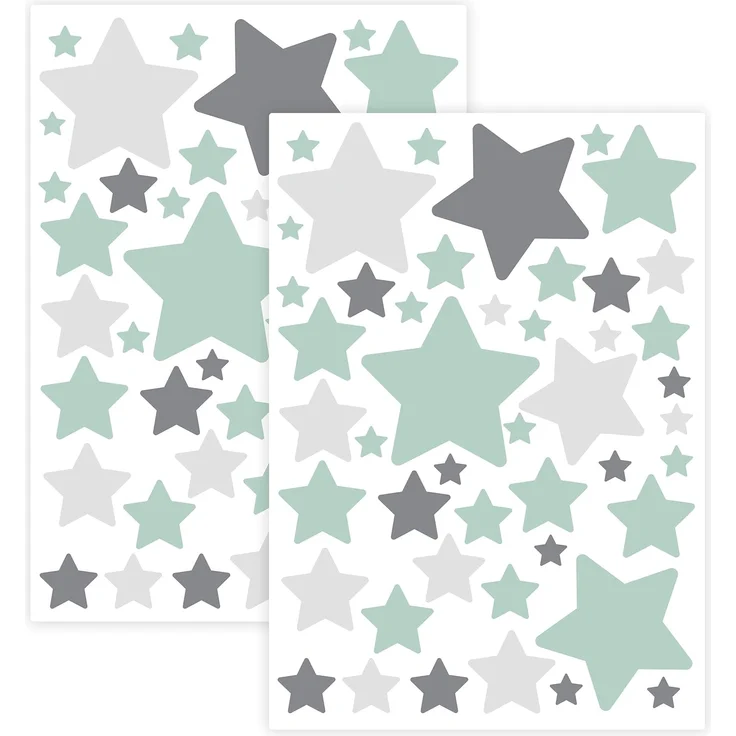 WANDKIND Wandtattoo Sternen Set 94 Stück V281