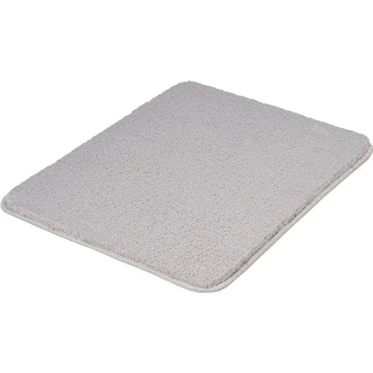 Kleine Wolke Badematte Marco, Höhe 20 mm, rutschhemmend beschichtet, fußbodenheizungsgeeignet, Polyester, rechteckig, Badteppich, Uni Farben – Bild 4