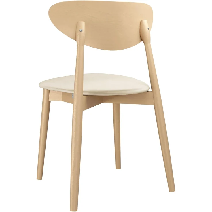 Esszimmerstuhl Bretoka C, Stuhl aus Buchenholz für Küche, Restaurant (Buche / Magic Velvet 2250) – Bild 5