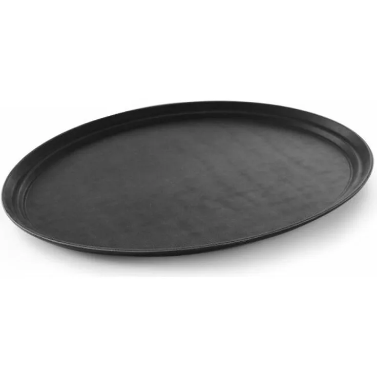 Hendi Serviertablett, oval XL, 735x600 mm