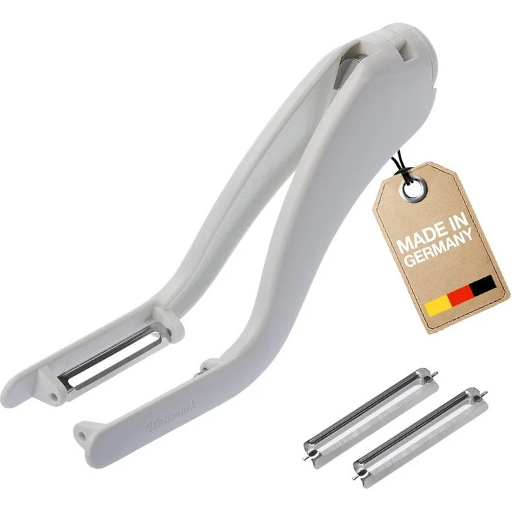 WESTMARK Sparschäler »Peel-Star KS« + 2 Ersatzklingen, Gemüse-/Doppelschäler, inkl. 2 Ersatzklingen, spülmaschinengeeignet, 5 Jahre Garantie – Bild 2