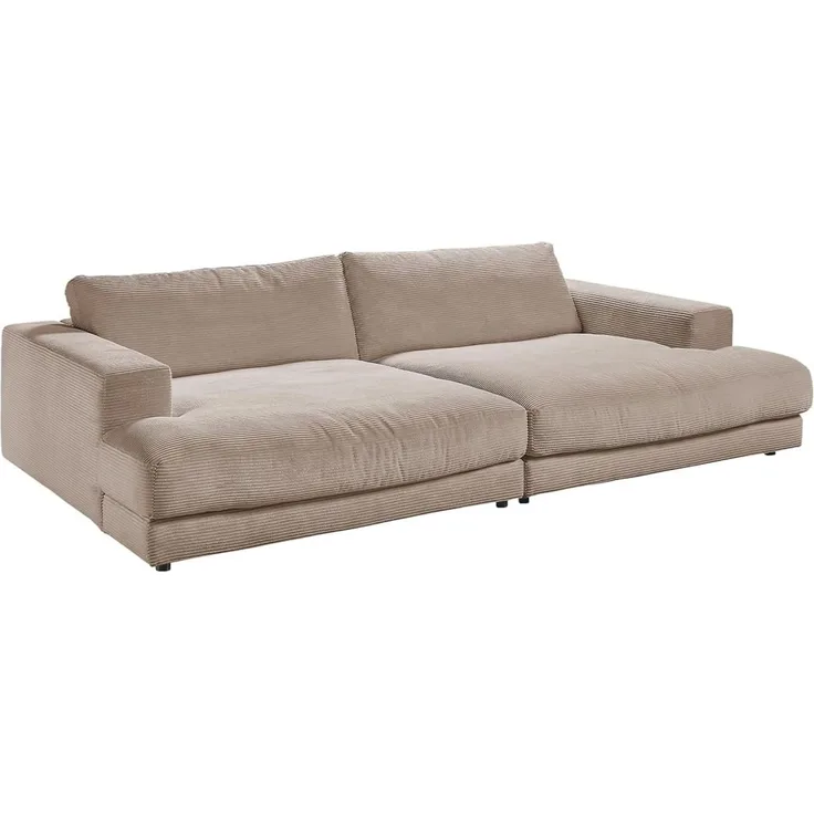 KAWOLA Big-Sofa MADELINE, Couch Stoff oder Cord verschiedene Ausführungen