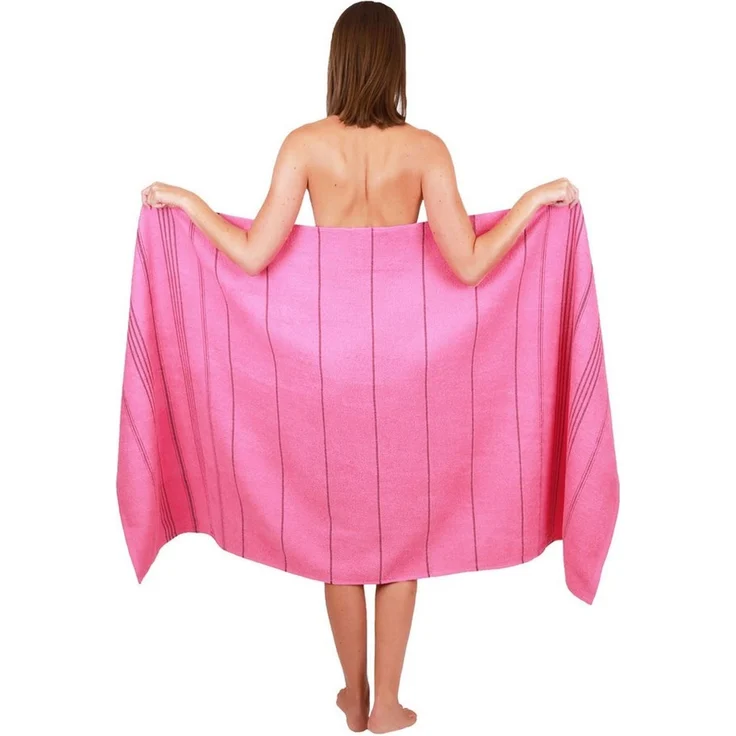 Betz Strandtuch Betz XXL Badetuch LINES Strandtuch Saunahandtuch Liegetuch 90x180 cm, 100% Baumwolle – Bild 1