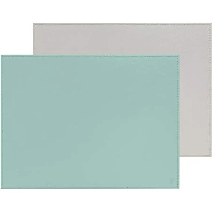 Freeform Duo Platz-Set 40x30 cm Mint / Grau – Bild 2