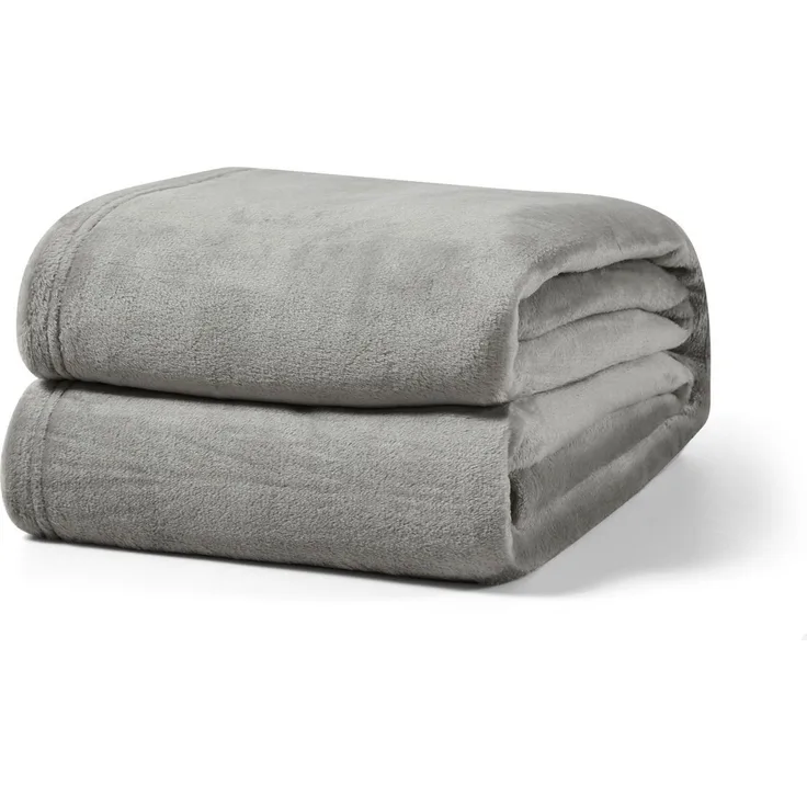 Wohndecke kuschelig warm, 2er Pack 150x200, Leonado Vicenti, Kuscheldecke flauschig weich, Einfarbig,2er Set