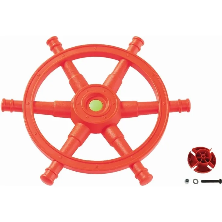 Steuerrad Schiff Star Orange