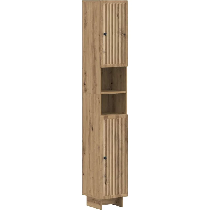 vidaXL 3-teiliges Badezimmer-Schranksystem EDE Artisan-Eiche 3417422 – Bild 5