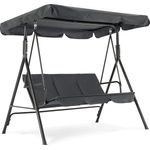 MCombo 3-Sitzer Hollywoodschaukel Gartenschaukel Gartenliege Schaukelbank 8003EY