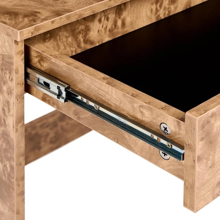 Schreibtisch RONDANE 110 cm x 50 cm Wurzelholz Optik – Bild 8