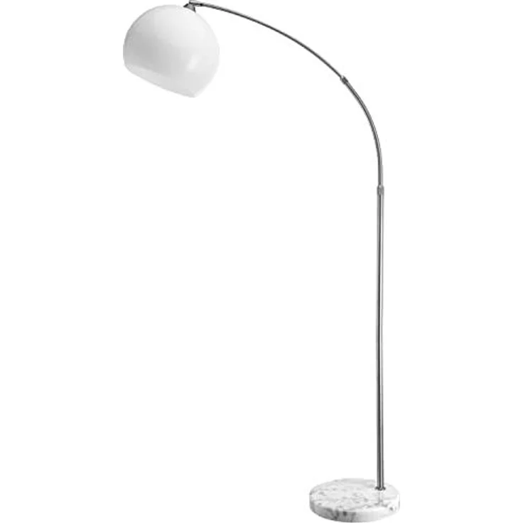 monzana Bogenlampe, Lampe, Marmorfuß 190-210 cm Höhenverstellbar Schwenkbar E27 Wohnzimmer – Bild 1