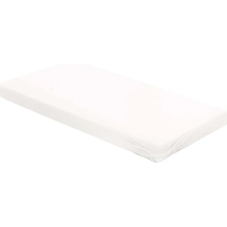 Irisette Mako-Jersey Betttuch Jupiter 0008 weiss 100 x 200 cm 8-10 weiss