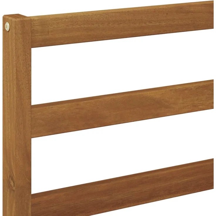 vidaXL Outdoor End Sofa Natur 91 x 63 x 73 cm Massivholz Akazie 900504 – Bild 7