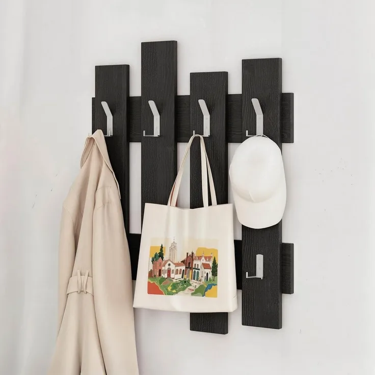 Decortie Wandgarderobe Wave, Aufhänger/ Hänger, 64 x 4 x 81 cm
