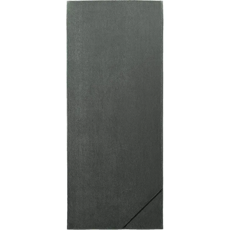 CelinaTex Sunly Strandhandtuch 80x200 cm grau Baumwolle Handtuch Frottee Badetuch mit Tasche