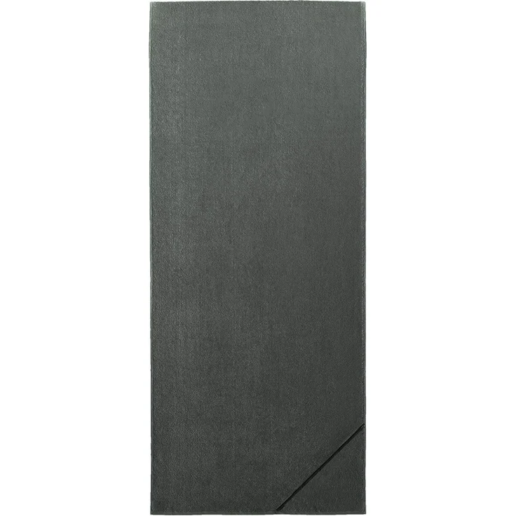 CelinaTex Sunly Strandhandtuch 80x200 cm grau Baumwolle Handtuch Frottee Badetuch mit Tasche