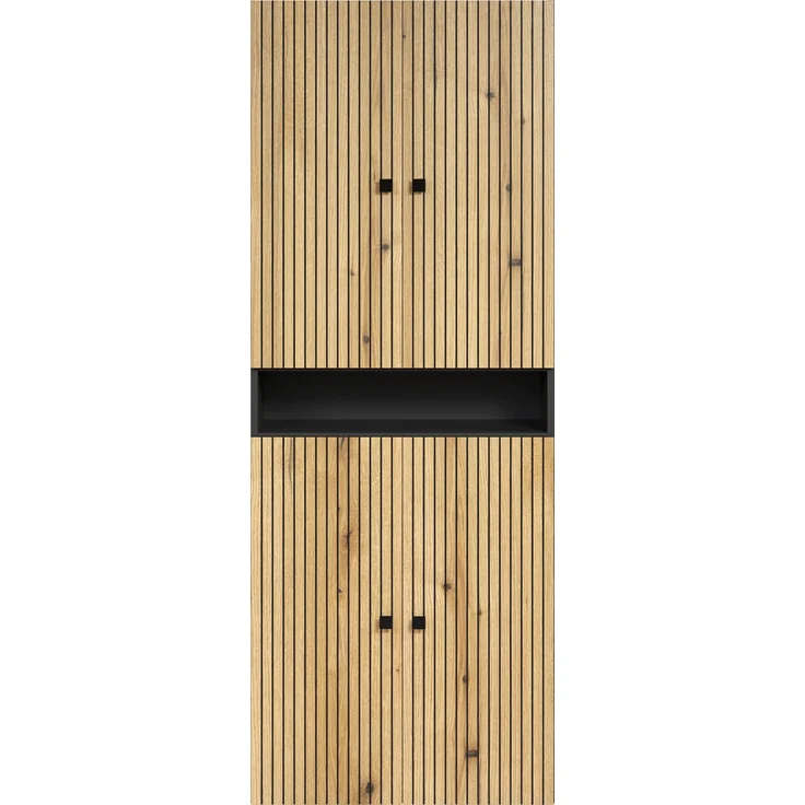 trendteam Hochschrank (Hochschrank) Badschrank Badhochschrank 70 x 188 x 31 cm – Bild 2