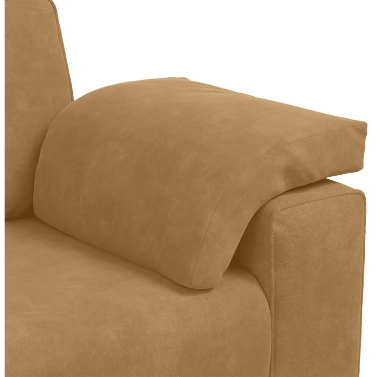 vidaXL 3-Sitzer-Sofa Braun 220x77x82 cm Samt 4105284 – Bild 6