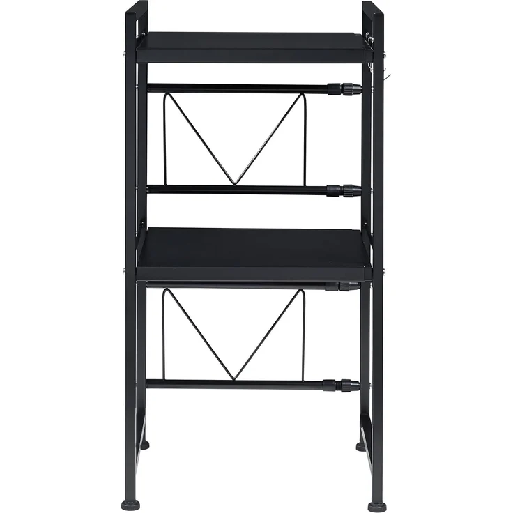 Küchenregal Sorsele verstellbar 79x40-63x32 cm Schwarz [en. casa] – Bild 7