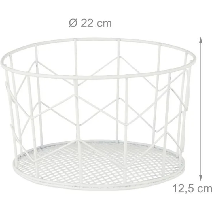 Metall Drahtkorb rund 10026607_49 – Bild 4