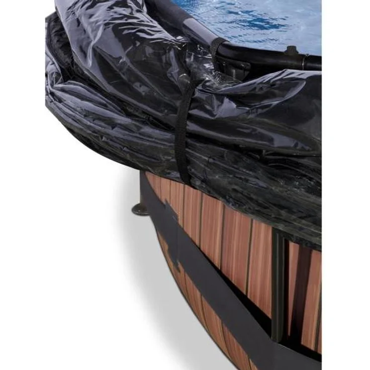 Exit Aufstellpool Framepool | Braun | 360x76 cm – Bild 9