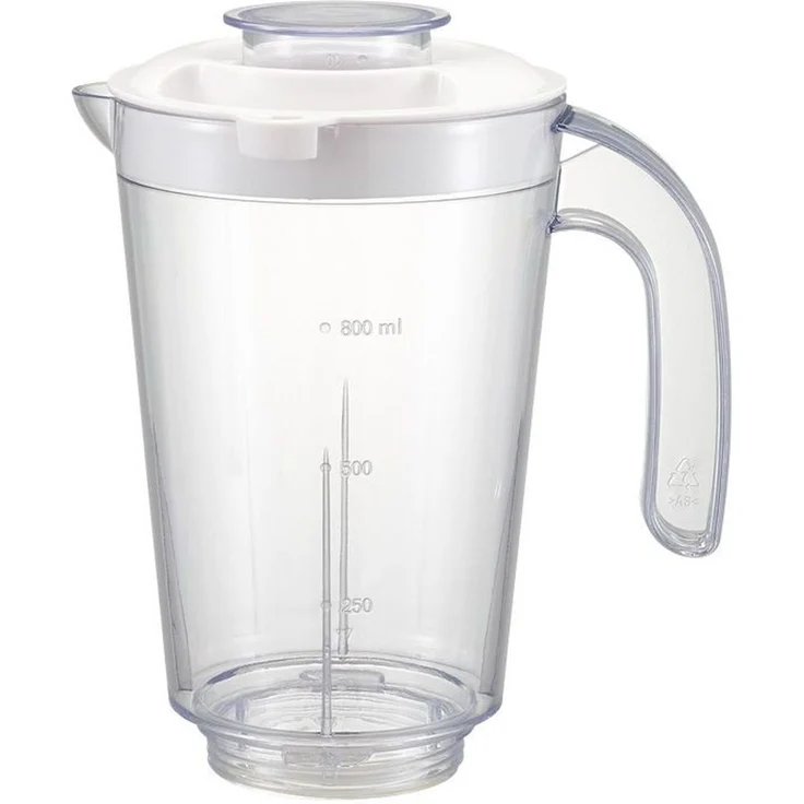 Noveen 800 ml Becher Mixermodelle SB1000, 2000 für Smoothies, Cocktails oder Shakes in Weiß