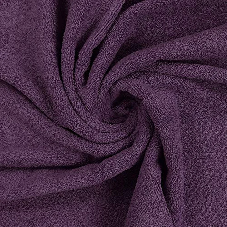 Utopia Towels - 8 teilig Handtücher Set aus Baumwolle mit Aufhänger - 2 Badetuch, 2 Handtücher und 4 Washclappen - (Pflaume) – Bild 10