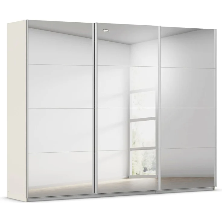 Rauch Möbel KULMBACH, Schwebetürenschrank, Farbe Beige, Breite 271 cm