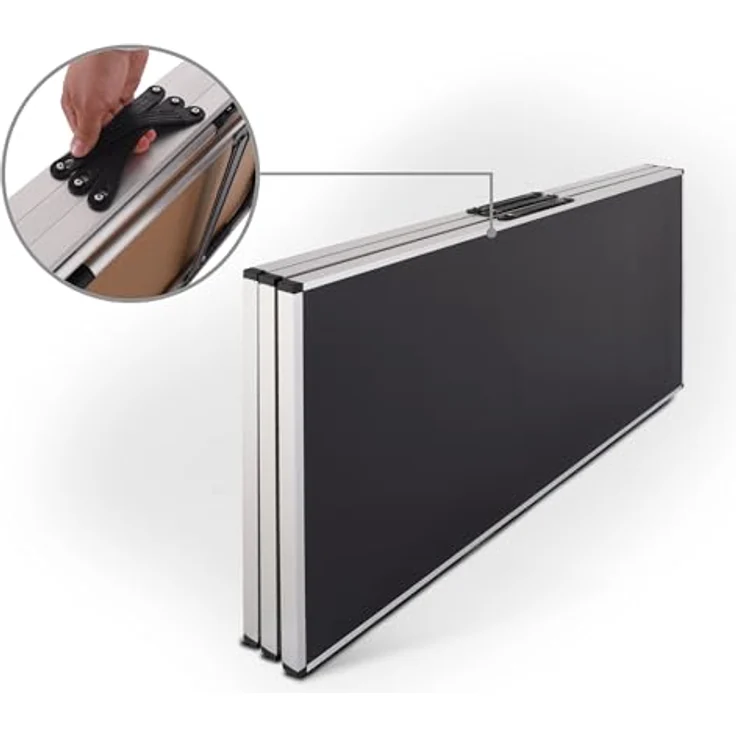 Raburg Arbeitstisch Multifunktionstisch, 3-teilig, Alu, 3 x 100 cm x 60 cm, Raburg Olli (Set, 3er-Set), 4-fach höhenverstellbar, pro Tisch bis 30 kg Belastbar – Bild 7