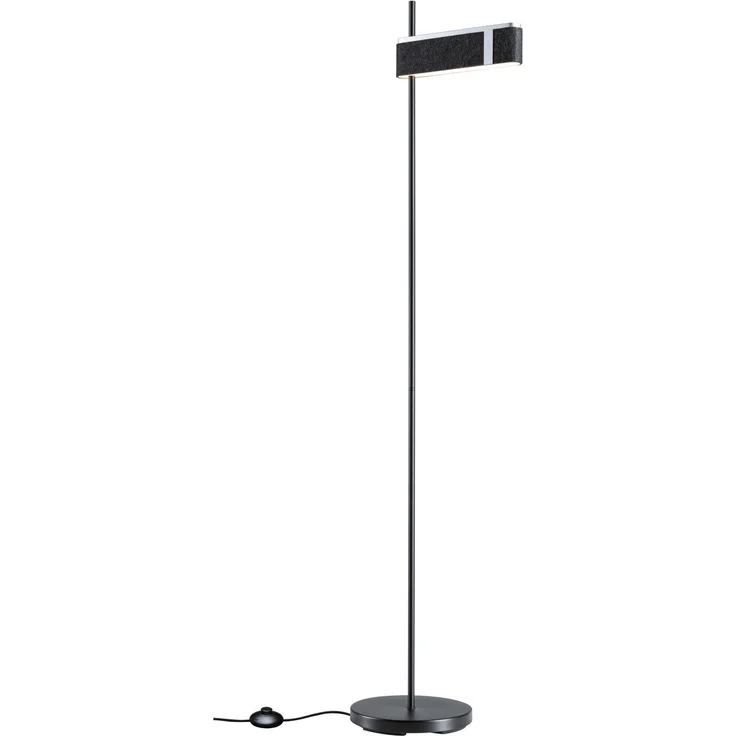 Paulmann 79988 LED Stehleuchte Jagun 3-Step-Dim 2700K 1250lm Filz anthrazit – Bild 6