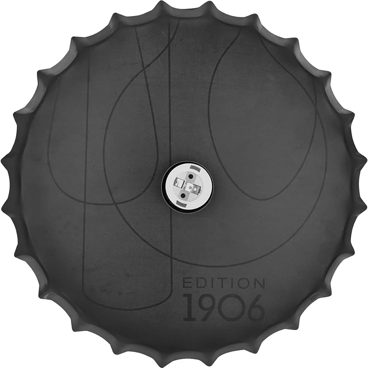 Osram Vintage Edition 1906 Bottle Cap Wand- und Tischleuchte, E27 Fassung, Aluminiumgehäuse – Bild 1