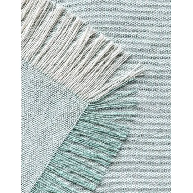 Todocama Mehrzweck-Tagesdecke, Sofaüberwurf, Überwurf für Bett, Sofaüberwurf, Jarapas, einfarbig (180x260 cm, grün). – Bild 5
