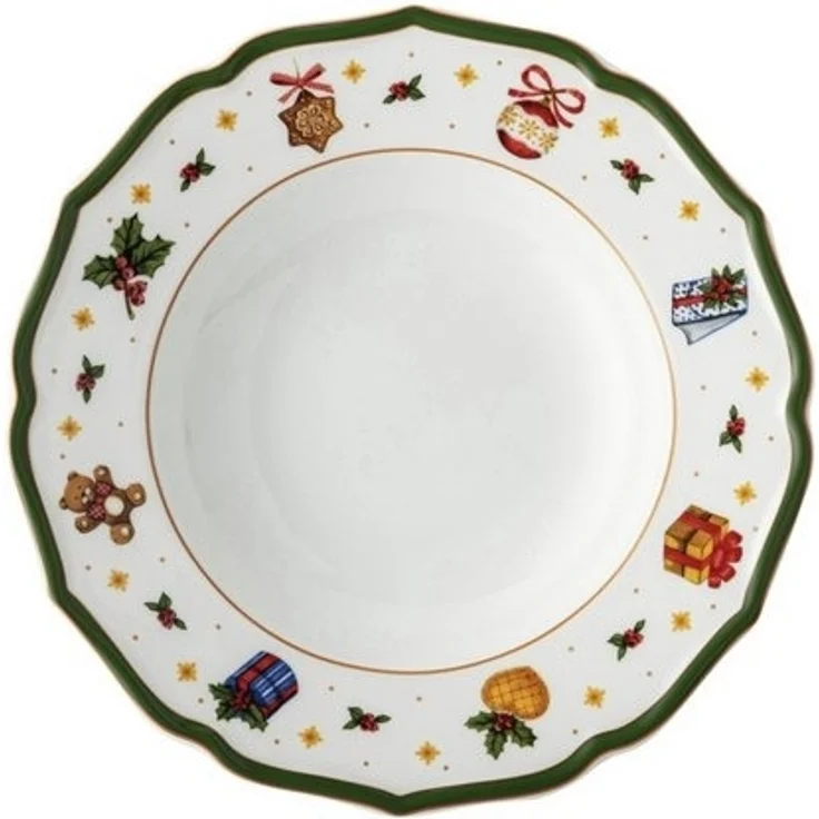 Hutschenreuther Teller Tief 23 cm Happy Wintertime Green – Bild 2