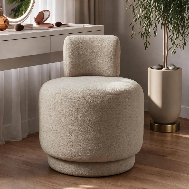 Hanah Home 'Guess - Latte' Ohrensessel, Latte, 51 x 63 x 63 cm – Bild 2