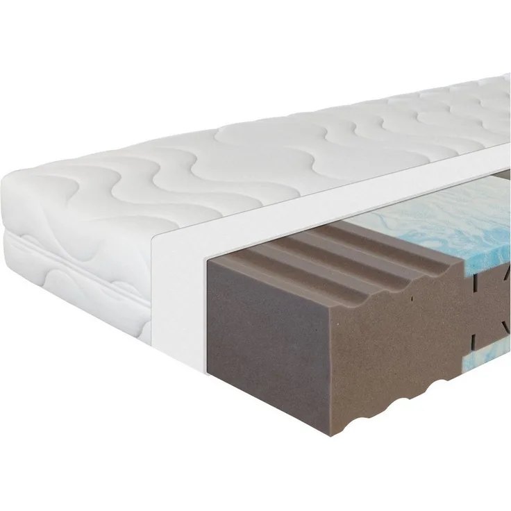 Komfortschaummatratze Vision Top, Beco, 22 cm hoch, optimal für Seiten- & Rückenschläfer